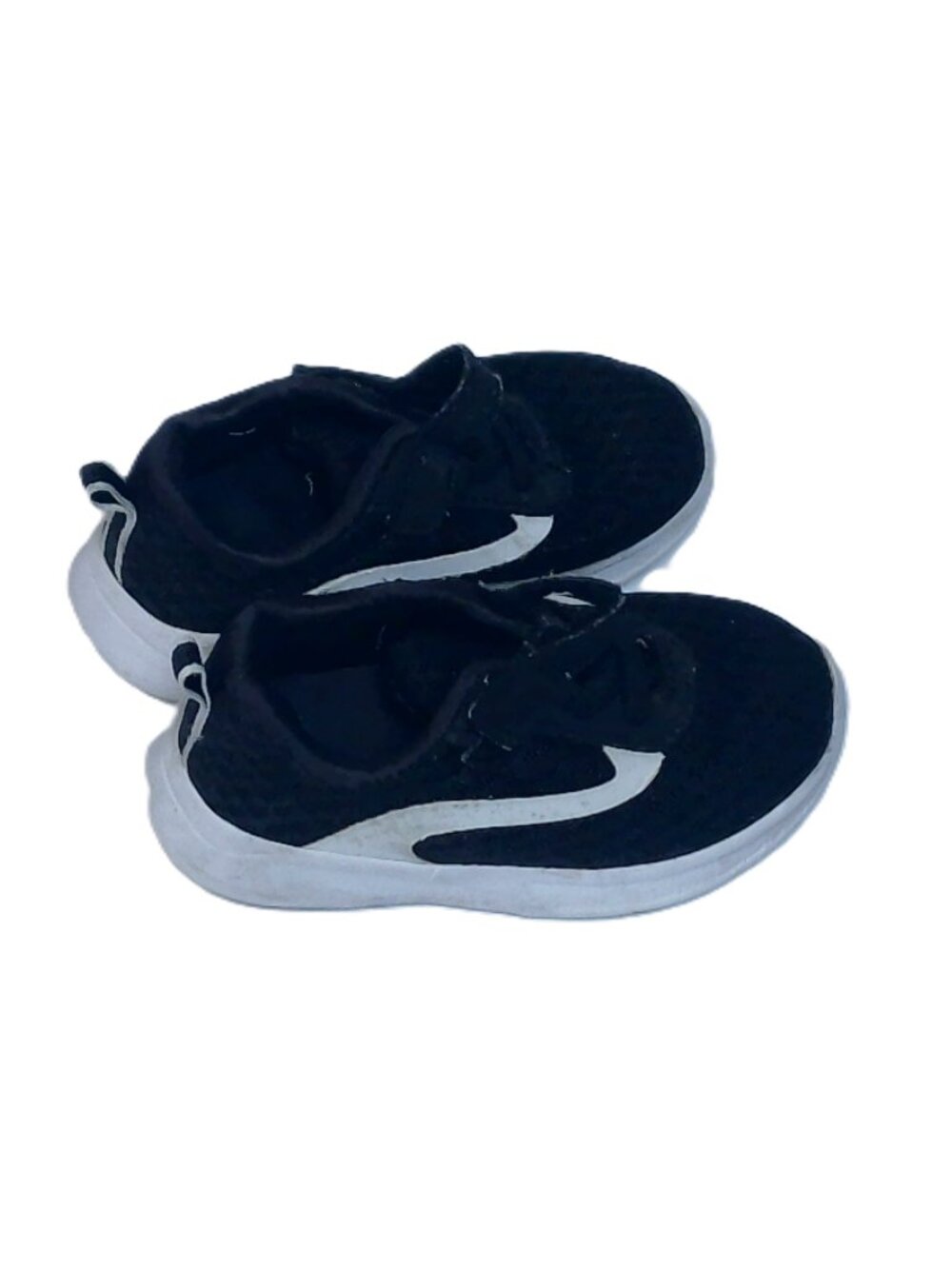 Black & White Toddler Slip-On Athletic Sneakers Size 6